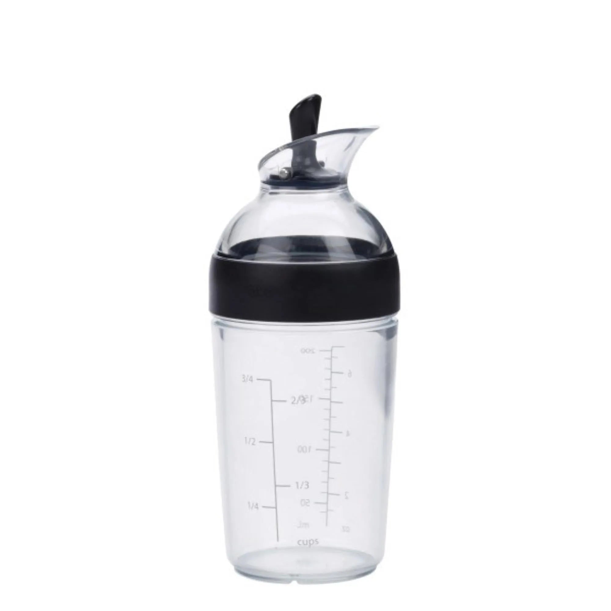 Salatdressing Shaker klein 240ml, schwarz - KAQTU Design