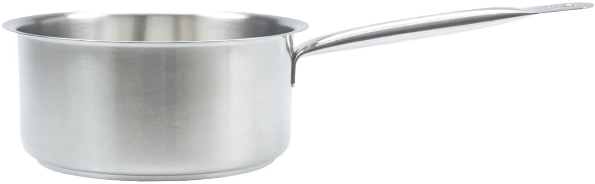 Piazza Chef Stielkasserolle: 16cm, 1.6L, 18/10 Edelstahl, rostfrei, pflegeleicht, ideal für Saucen & Gemüse, ergonomischer Stiel.