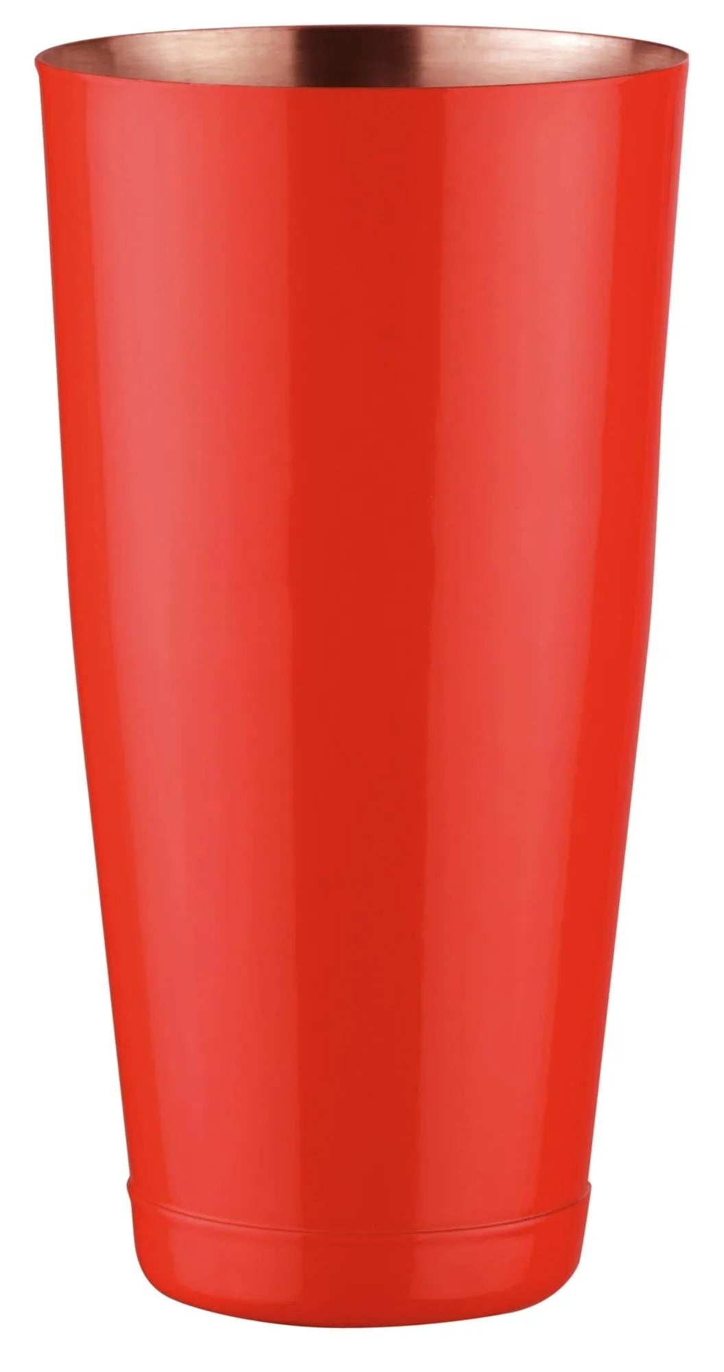 Boston Shaker 0.9lt Edelstahl rot glänzend - KAQTU Design