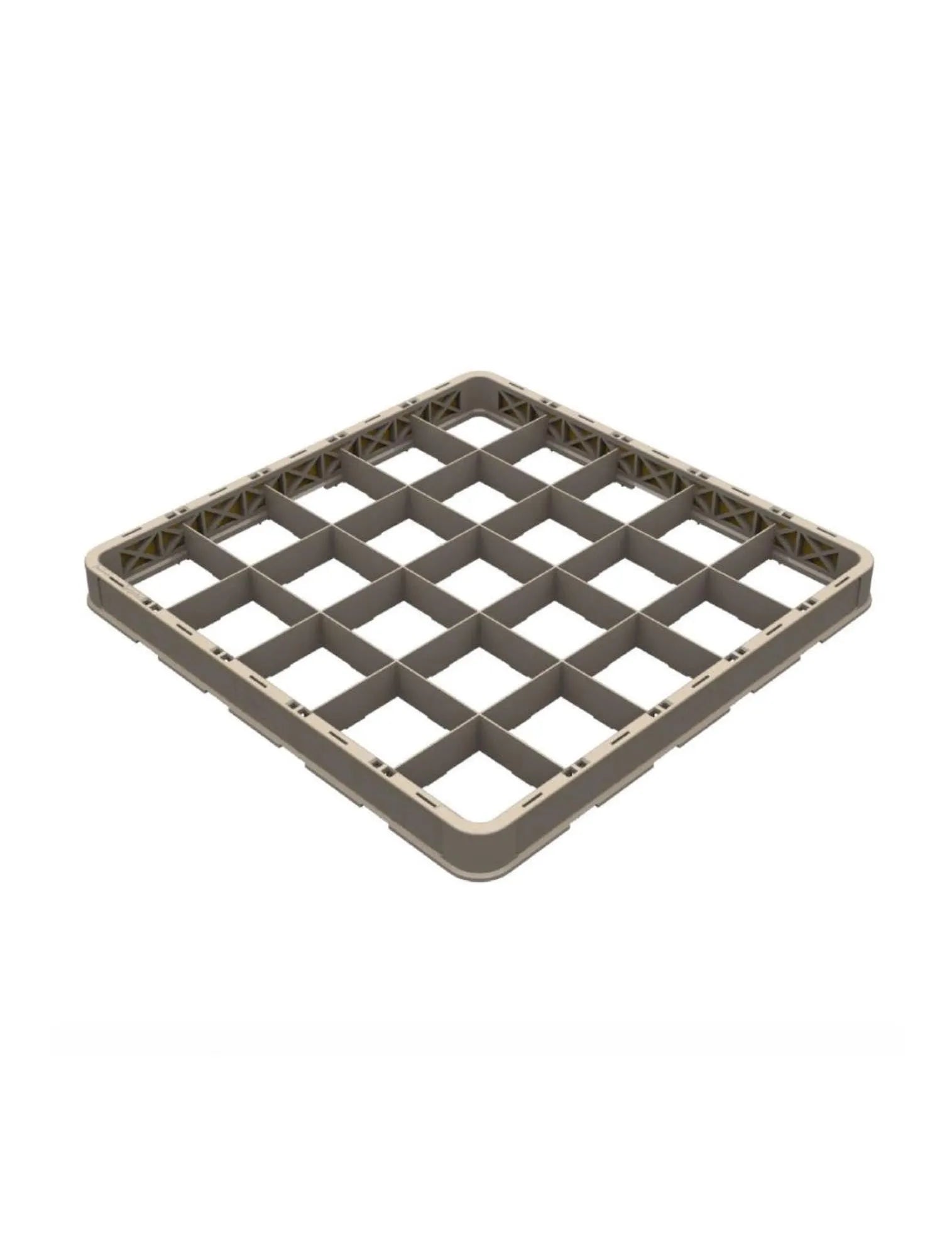 Aufsatz geschlossen 25 Fächer Glas max D8.9cm in Beige präsentiert im Onlineshop von KAQTU Design AG. Haushaltshilfen ist von Vollrath