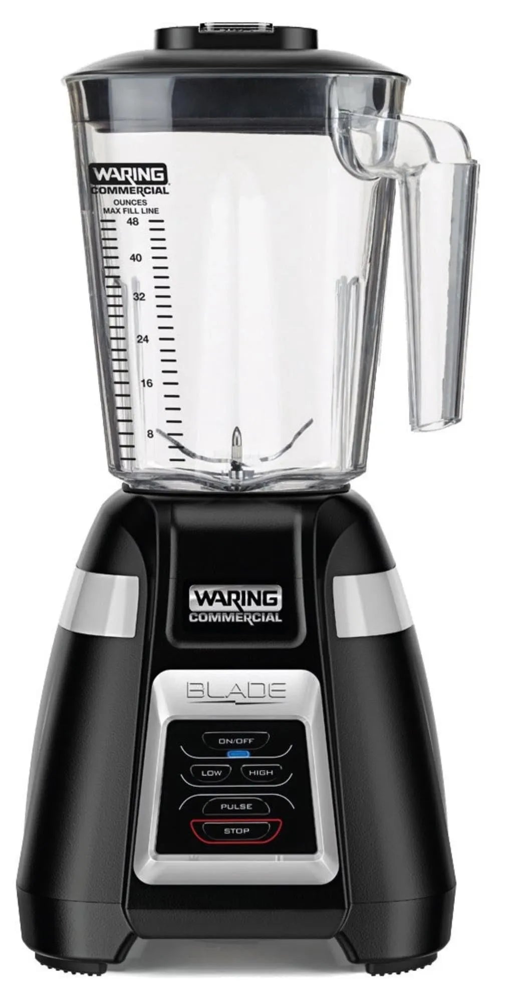 Leistungsstarker 1 HP Blender mit 1,4L BPA-freiem Kunststoffbecher, Touchpad-Steuerung, Edelstahlklingen, modernes Design.