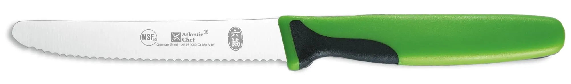 Atlantic Chef Universalmesser rundes Ende 11cm grün - KAQTU Design