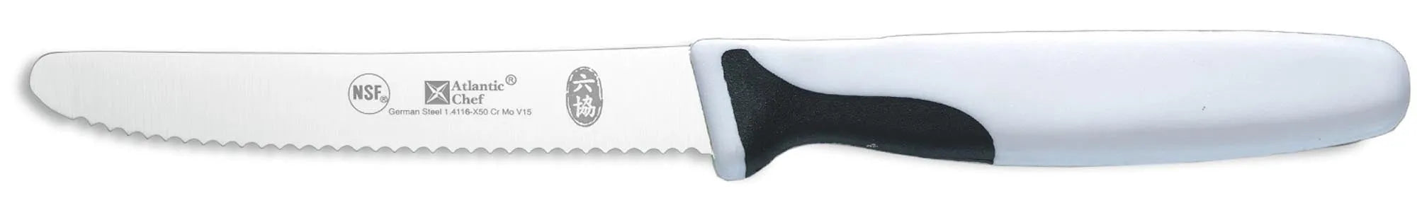 Atlantic Chef Universalmesser rundes Ende 11cm weiss - KAQTU Design