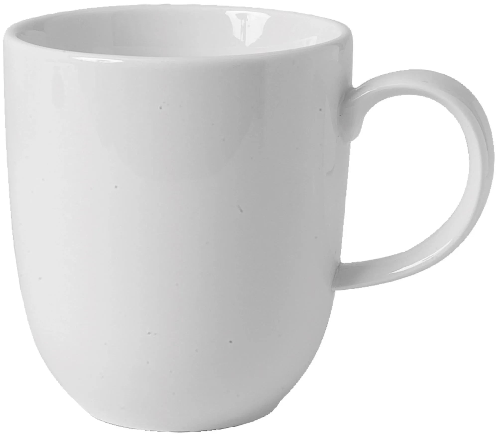 Elegante 0,28l Advantage Mug aus Maxa Dura Porzellan: robust, kratzfest, spülmaschinen- und mikrowellengeeignet.