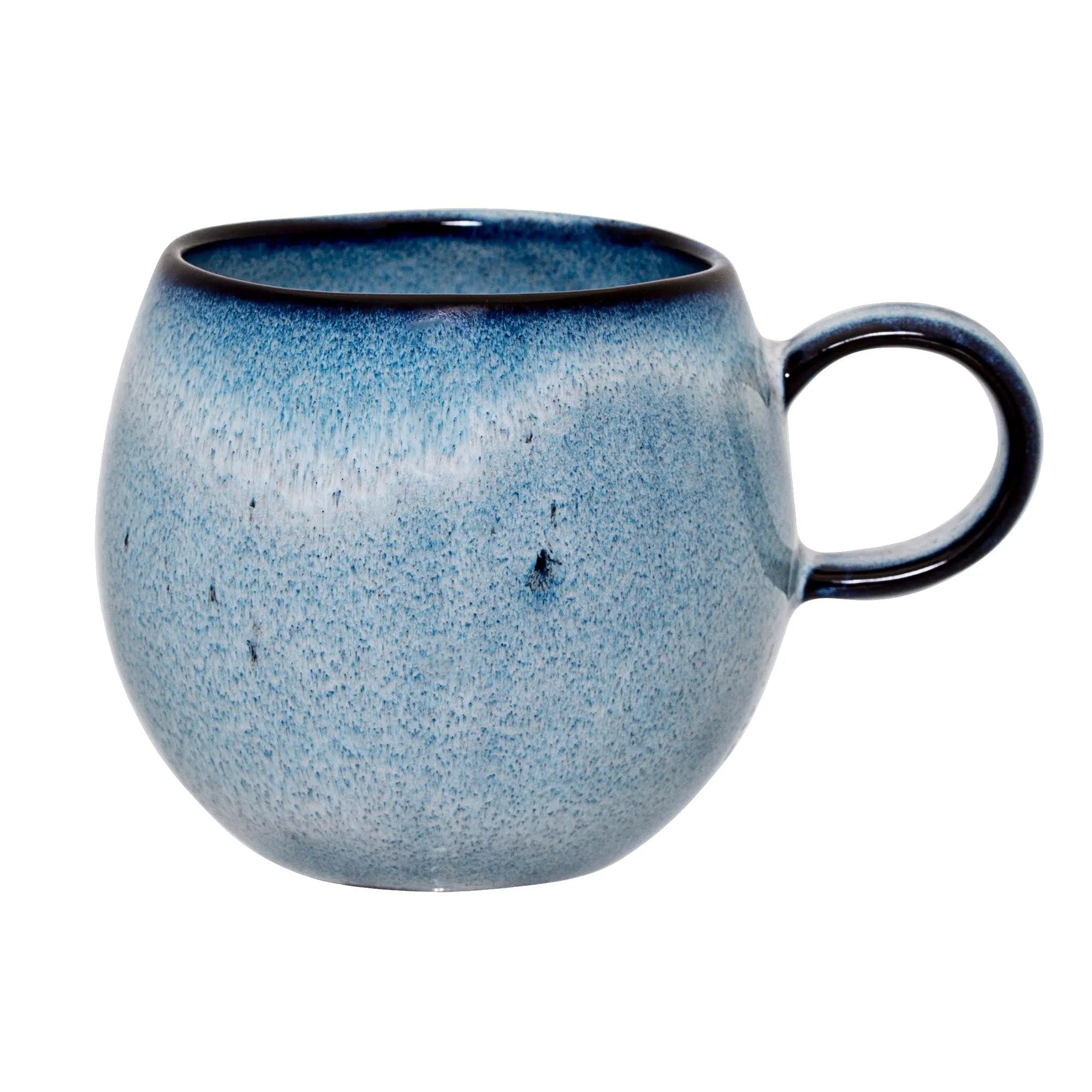 Sandrine Tasse, Blau, Steingut