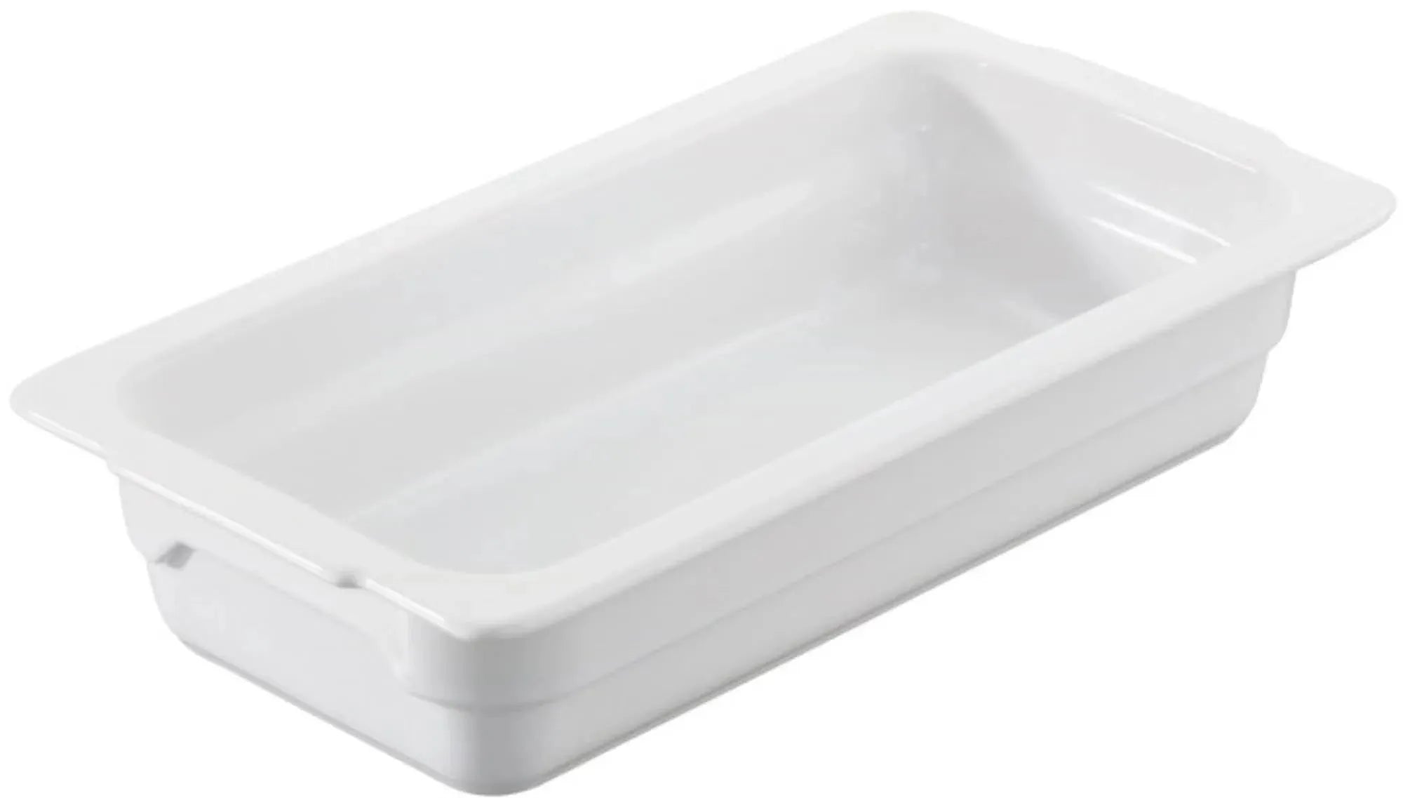 Gastro'Hotel Auflaufform GN 1/3, 32.5x17.6x6.5 cm, weiss - KAQTU Design