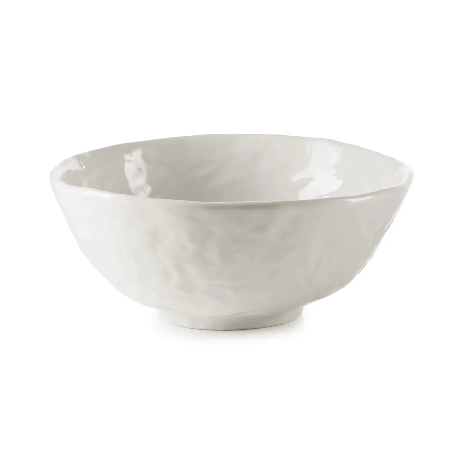 Elegante YLI Bowl 60cl in Alabaster Weiss von Revol: robust, hitzebeständig, spülmaschinenfest, ideal für Salate, Suppen, Snacks und Desserts.