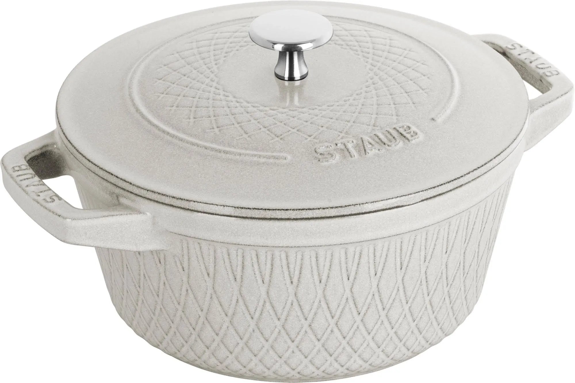 Elegante Staub Cocotte 2.29l: Einzigartiges Design für Feinschmecker.