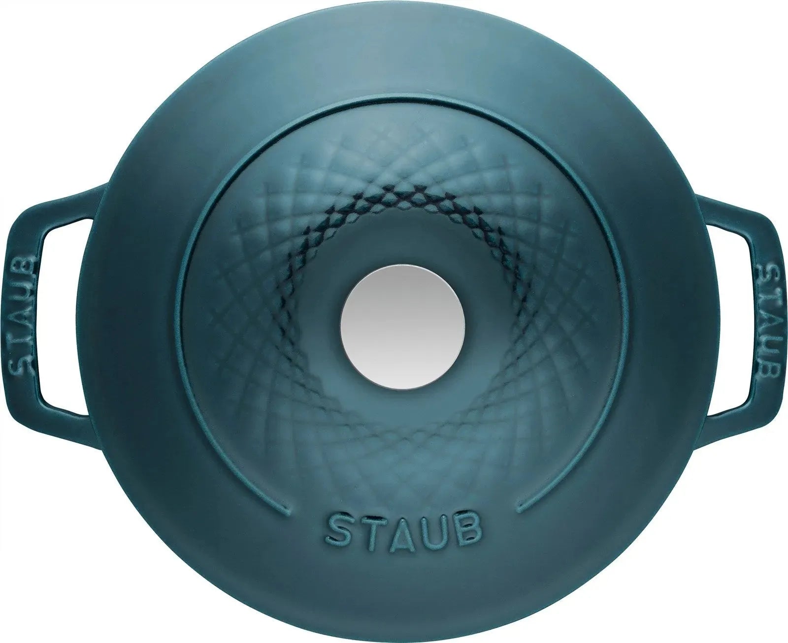 Staub Twisted Cocotte 2.29l: Eleganz trifft auf Funktionalität.