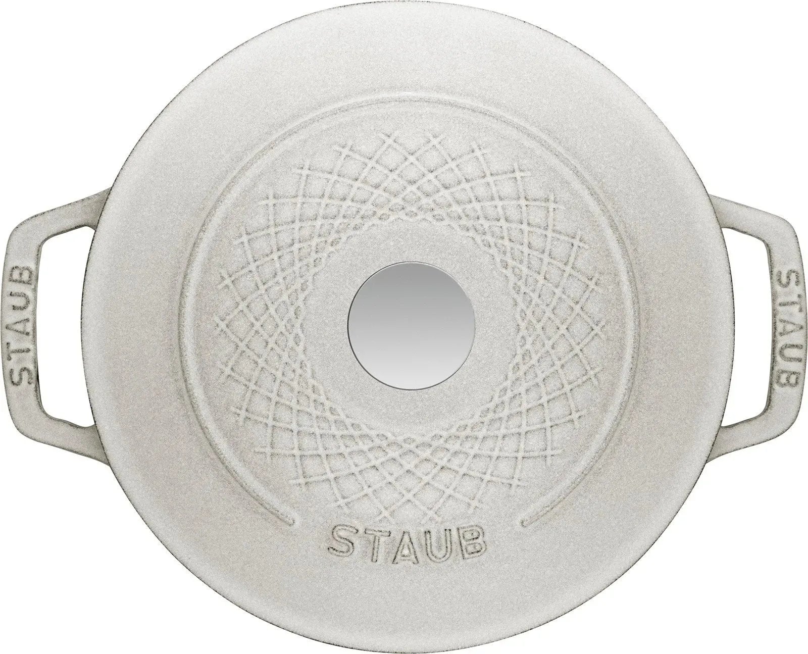 Staub Twisted Cocotte 3.8l: Innovatives Design für kulinarische Meisterwerke.