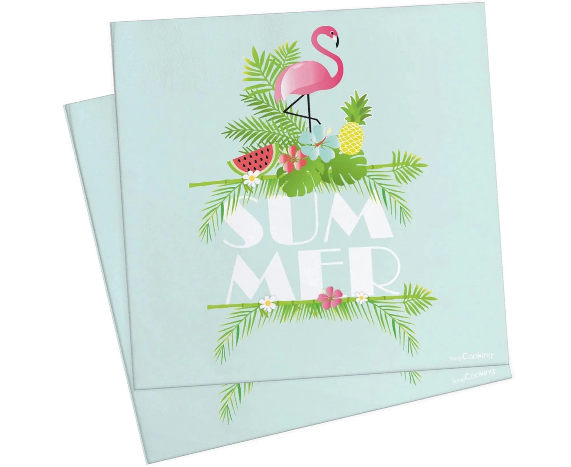 20 Stk. Servietten Papier Sommer 33x33cm - KAQTU Design