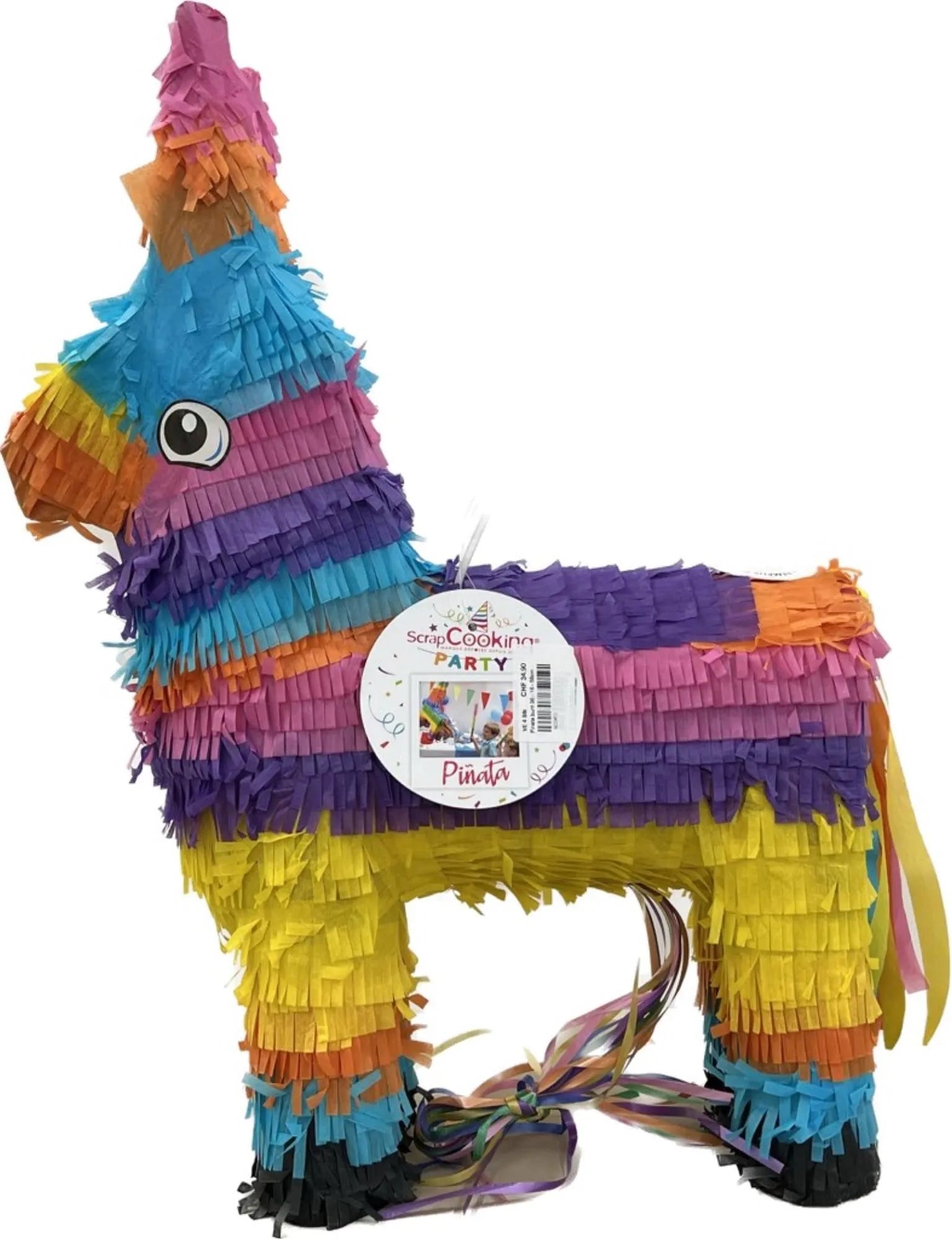 Pinata bunt 36×16×58cm - KAQTU Design