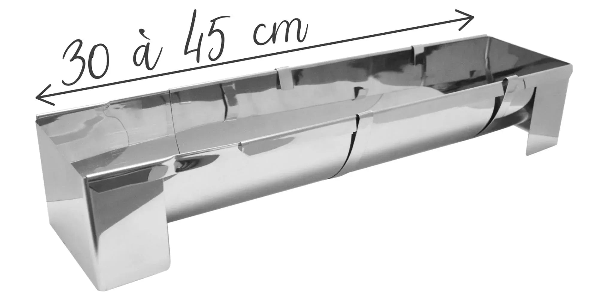 XXL-Biskuitrolle od. Parfaitform Edelstahl - KAQTU Design