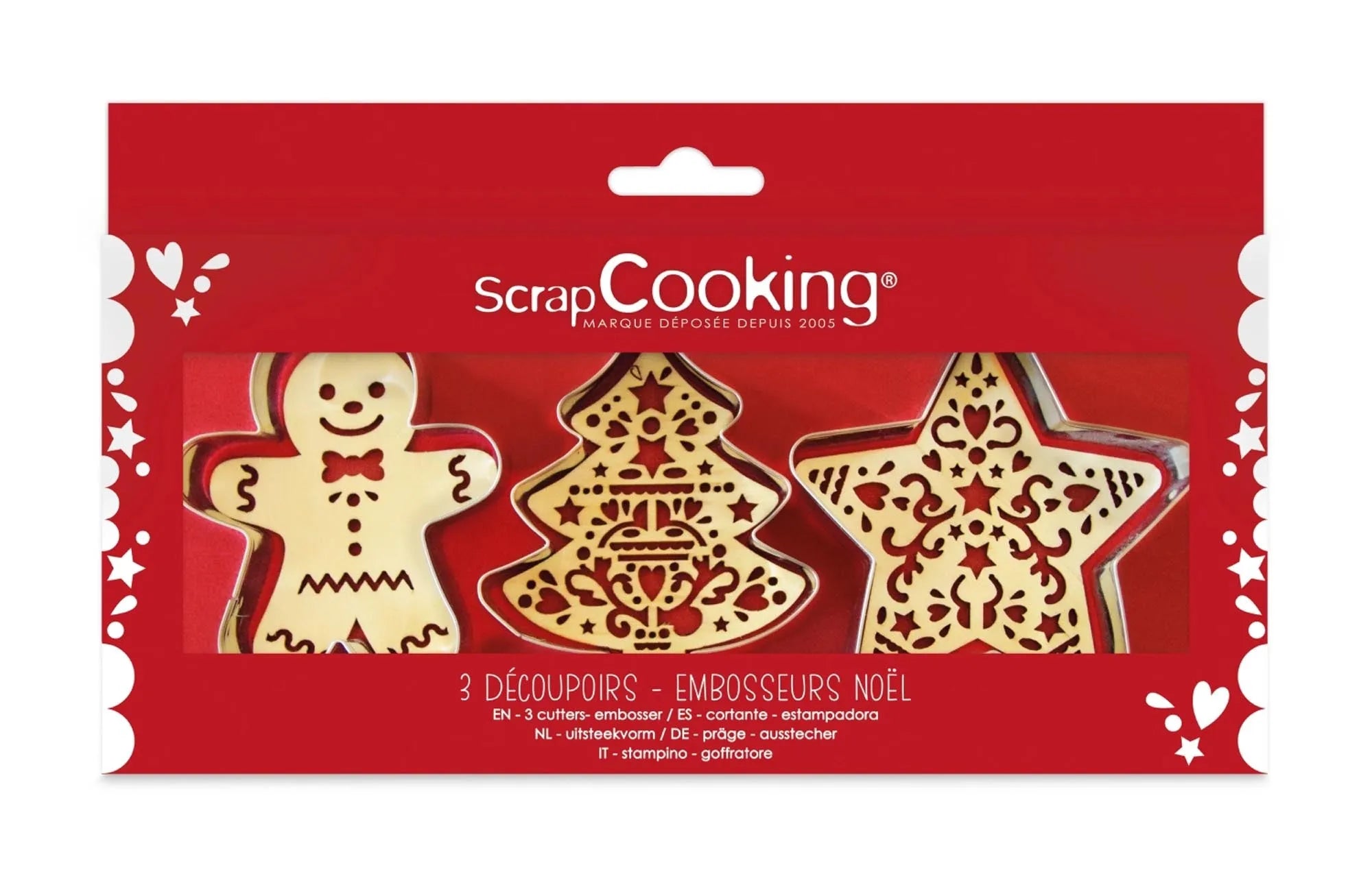 Weihnachts-Ausstecher-Set: Kreative Plätzchen mit Scrap Cooking.