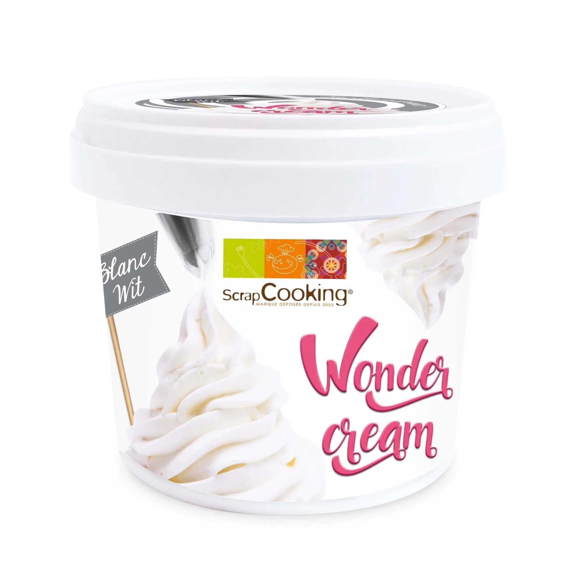 Wonder Cream weiss Vanillegeschmack 150g - KAQTU Design