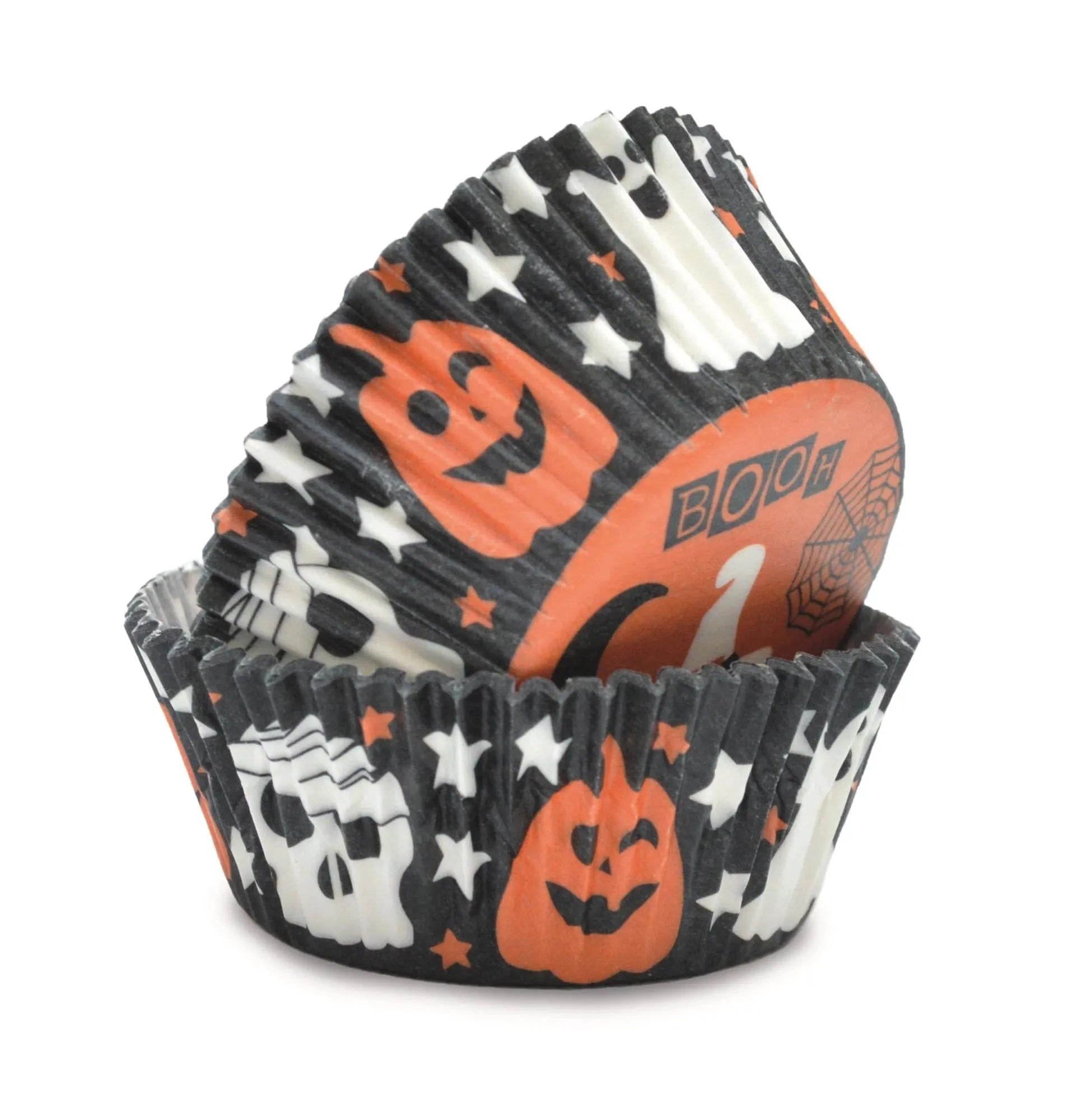 36 Stk. Papierförmchen Halloween D5/8cm H3cm - KAQTU Design