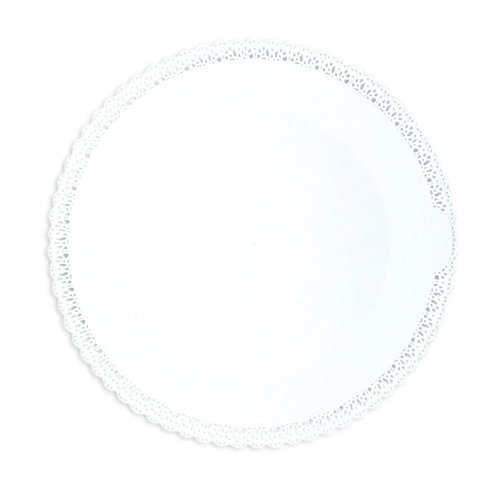 Elegante, robuste Kuchenplatte (32cm) aus weißem Kunststoff von Scrap Cooking – ideal für Torten und Leckereien.