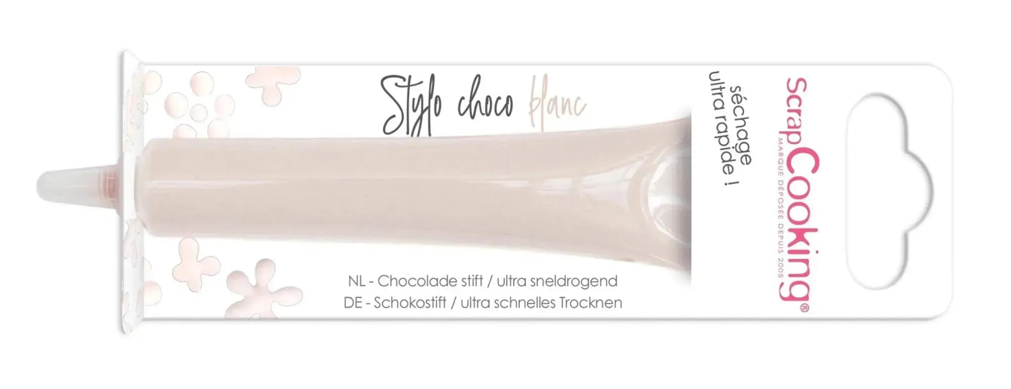 Stift mit Schokoladengeschmack weiss 25g - KAQTU Design