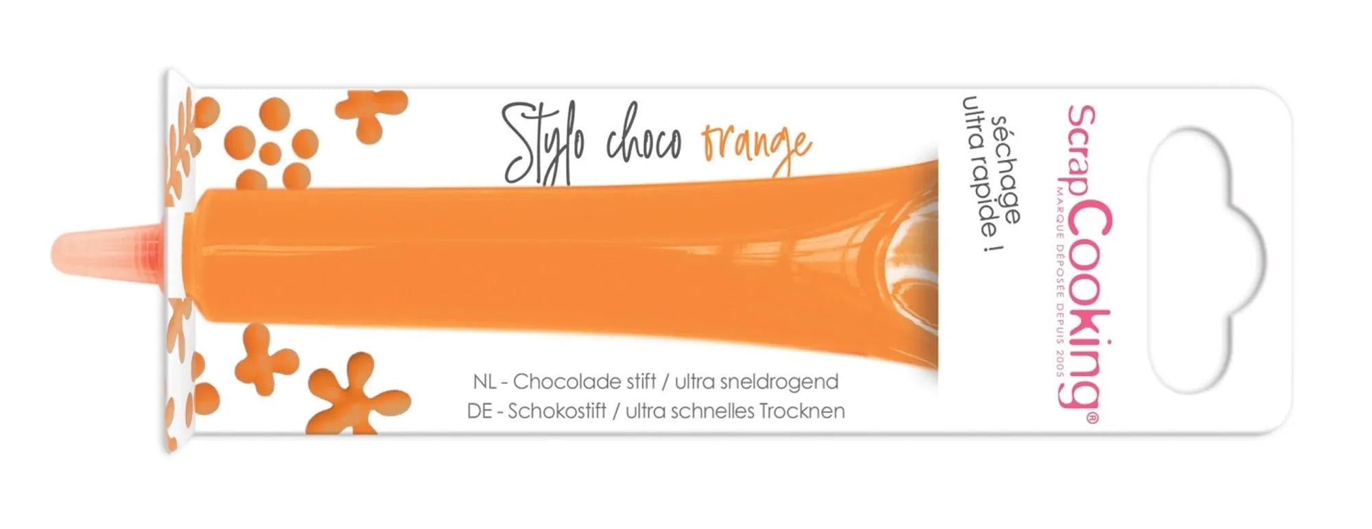 Stift mit Schokoladengeschmack orange 25g - KAQTU Design