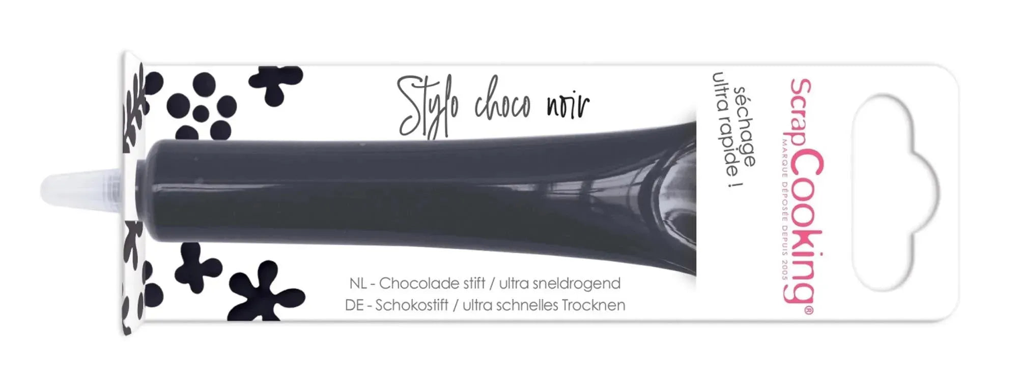 Stift mit Schokoladengeschmack schwarz 25g - KAQTU Design