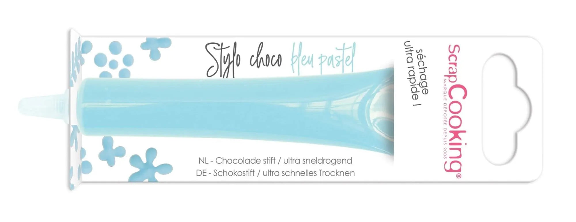 Stift mit Schokoladengeschmack pastelblau 25g - KAQTU Design