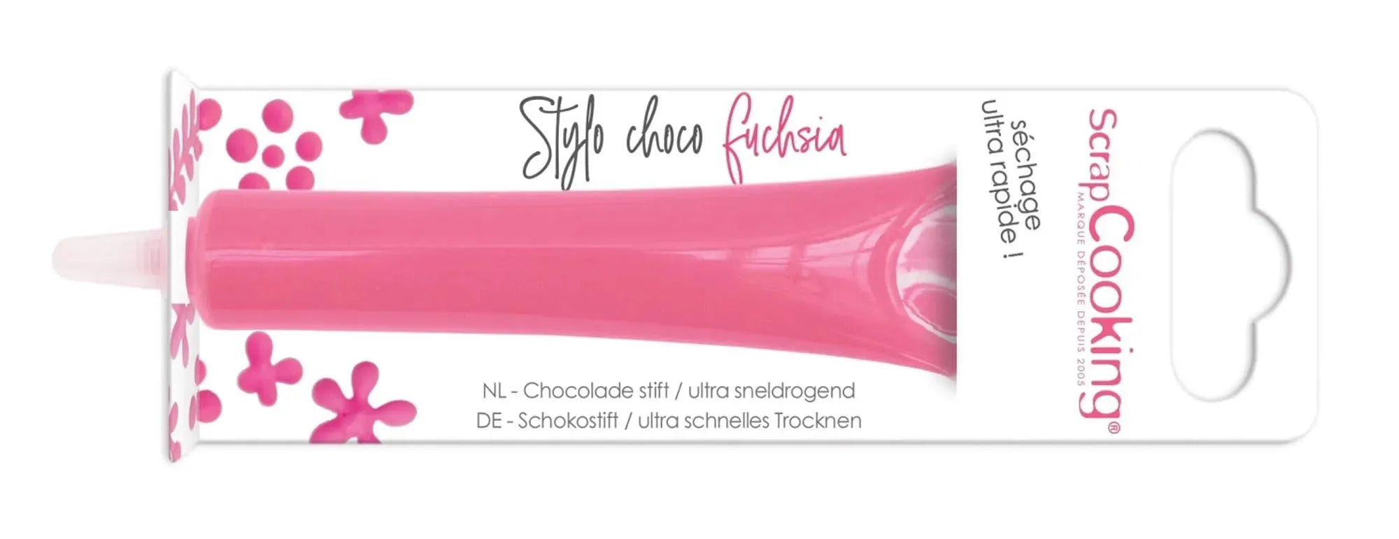 Stift mit Schokoladengeschmack fuchsia 25g - KAQTU Design