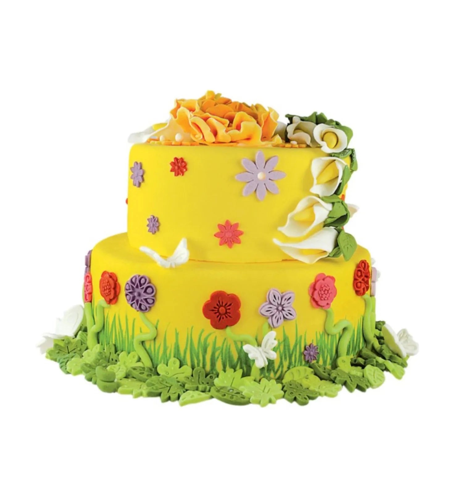 Zuckerfondant ausgerollt gelb D36cm 430g