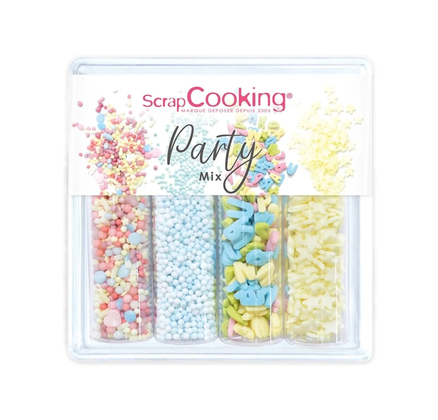 4er Set Zuckerdekors Party Mix 65g