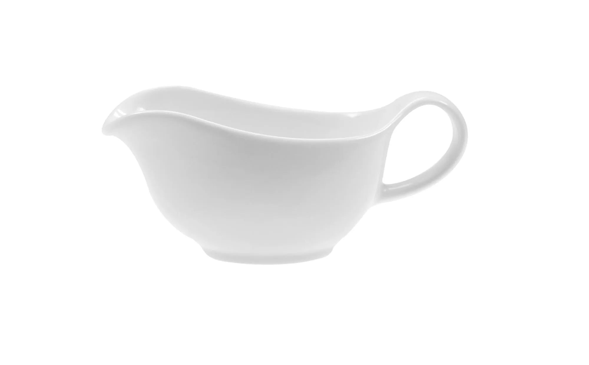 Sauciere Porzellan Uni Weiss 0.1lt in Weiss präsentiert im Onlineshop von KAQTU Design AG. Kanne ist von Maison Truffe