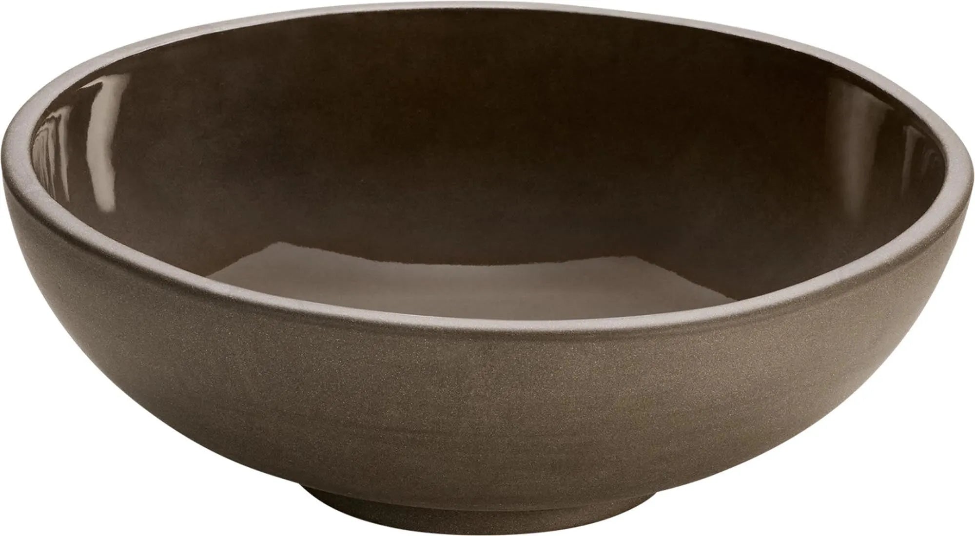 Elegante 14cm Porzellanschüssel in Taupe von Schönwald, ideal für Salate, Snacks und Desserts. Modern, robust und pflegeleicht.