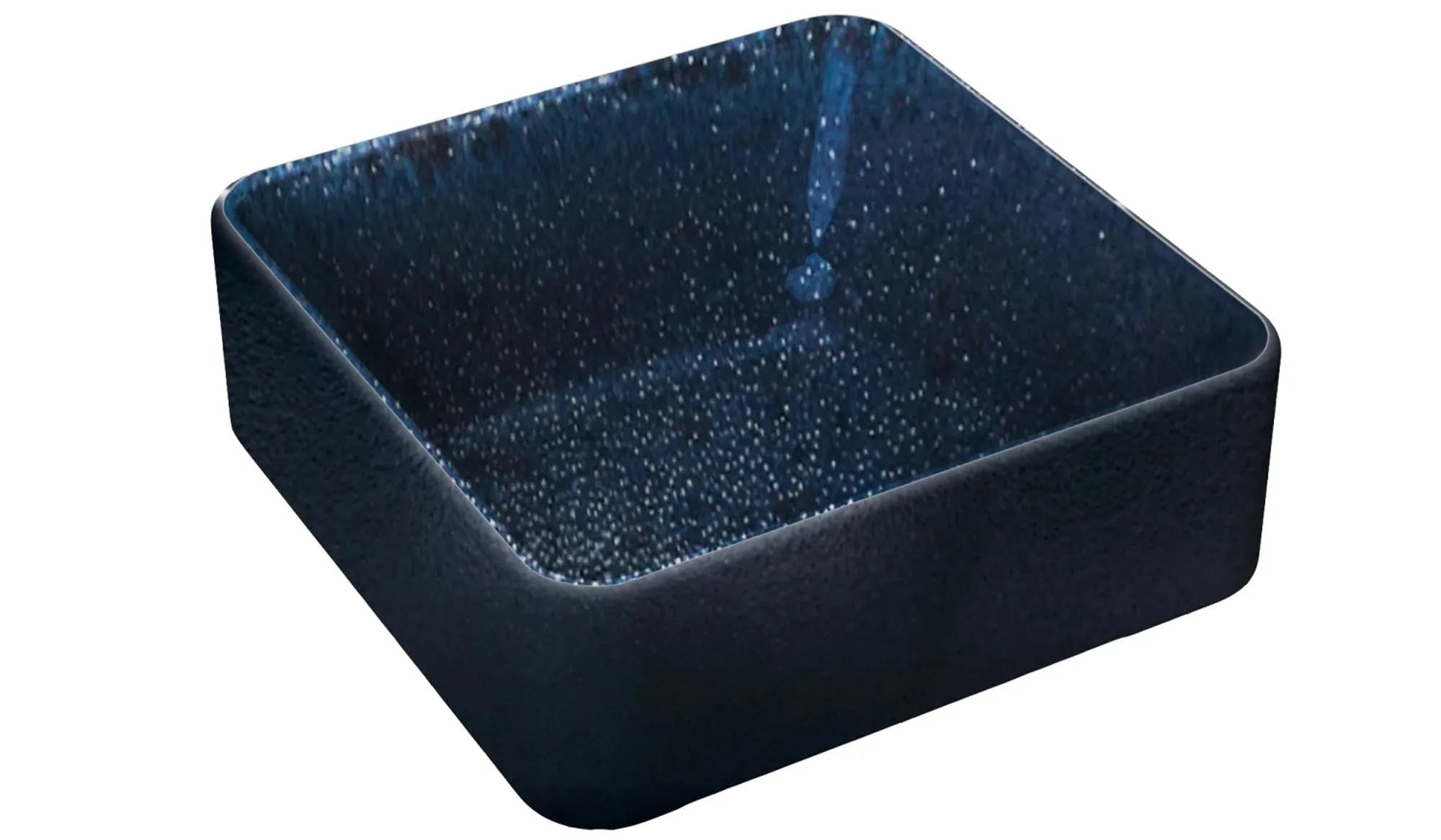 Playground NARA Schale tief eck. schwarz 9x9cm 0.19lt H4.3cm - KAQTU Design