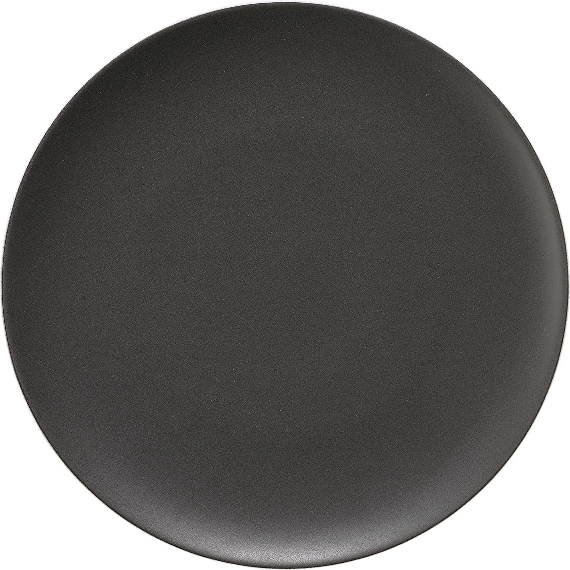 Eleganter 17cm Pottery Frosted Black Teller von Schönwald, aus hochwertigem Porzellan, ideal für Restaurants und Zuhause.