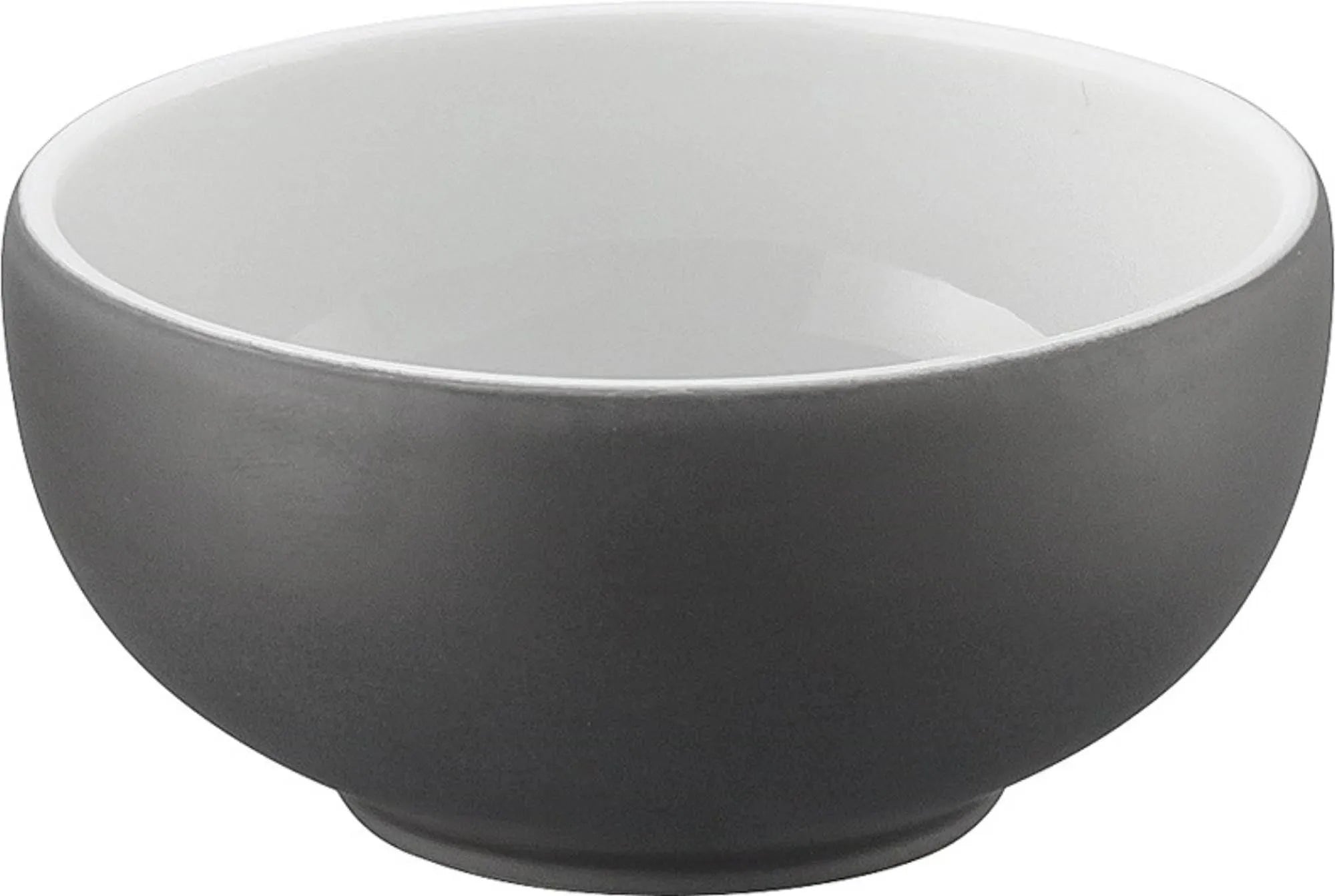 Pottery Frosted Black Schälchen rund 7cm 0.07lt - KAQTU Design