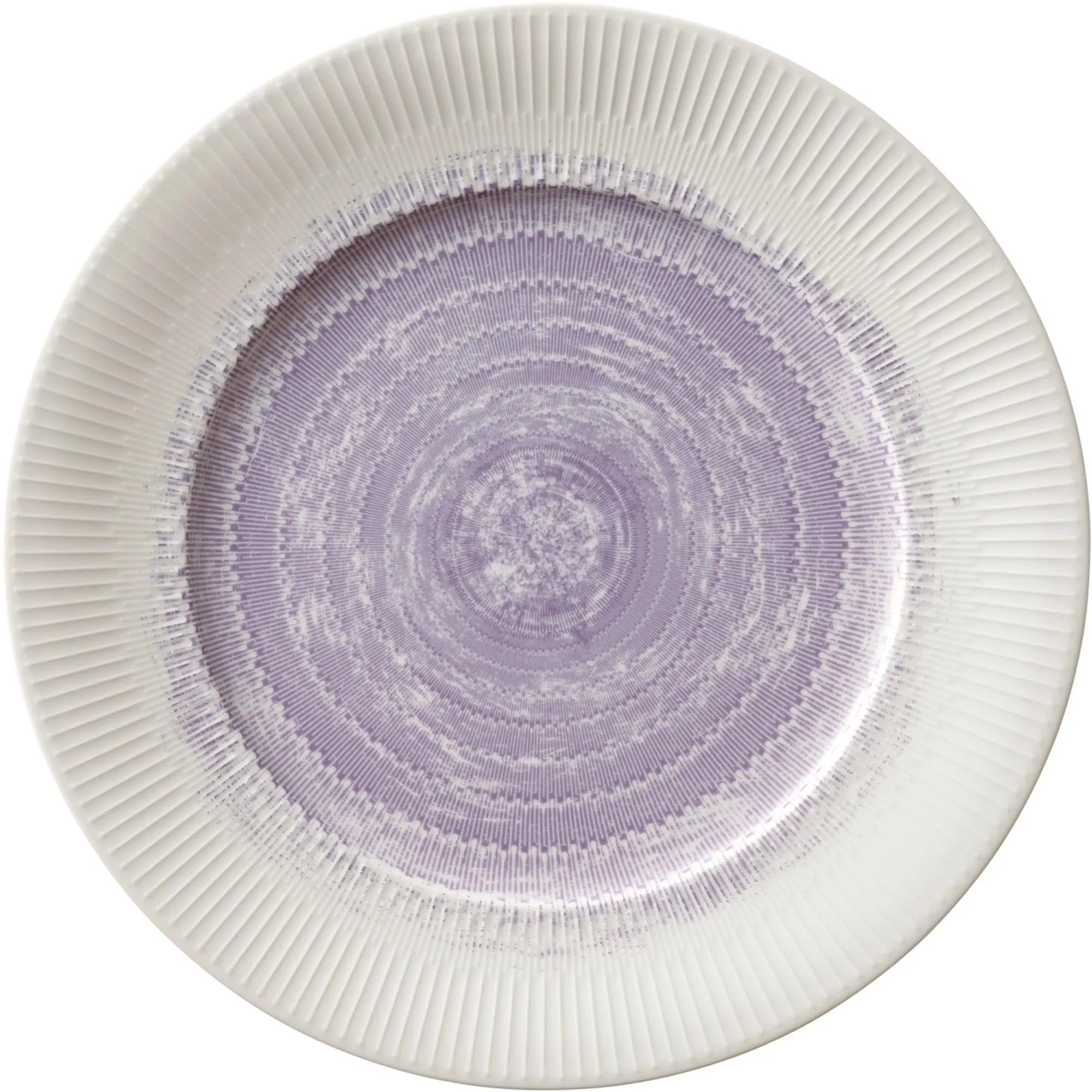 Delight Vibes SPIRIT LAVENDER Teller flach Fahne Relief 31cm - KAQTU Design