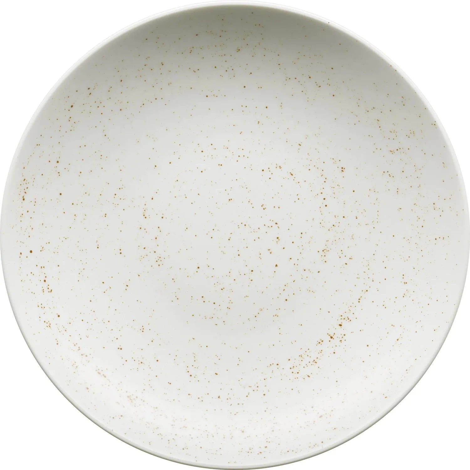 Pottery Unique white Teller tief rund coupe 28cm