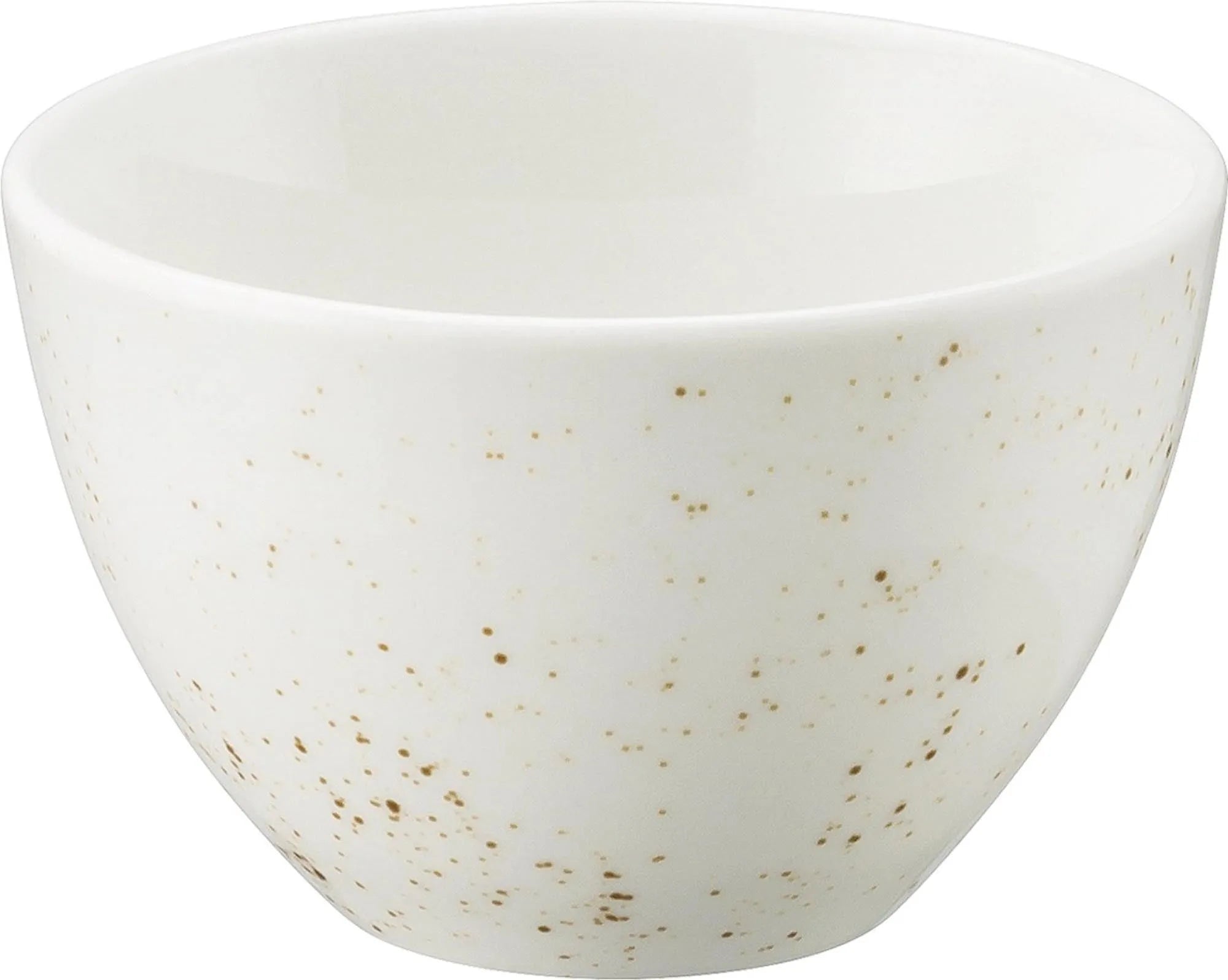 Pottery Unique white Bowl rund 10cm 0.22lt - KAQTU Design