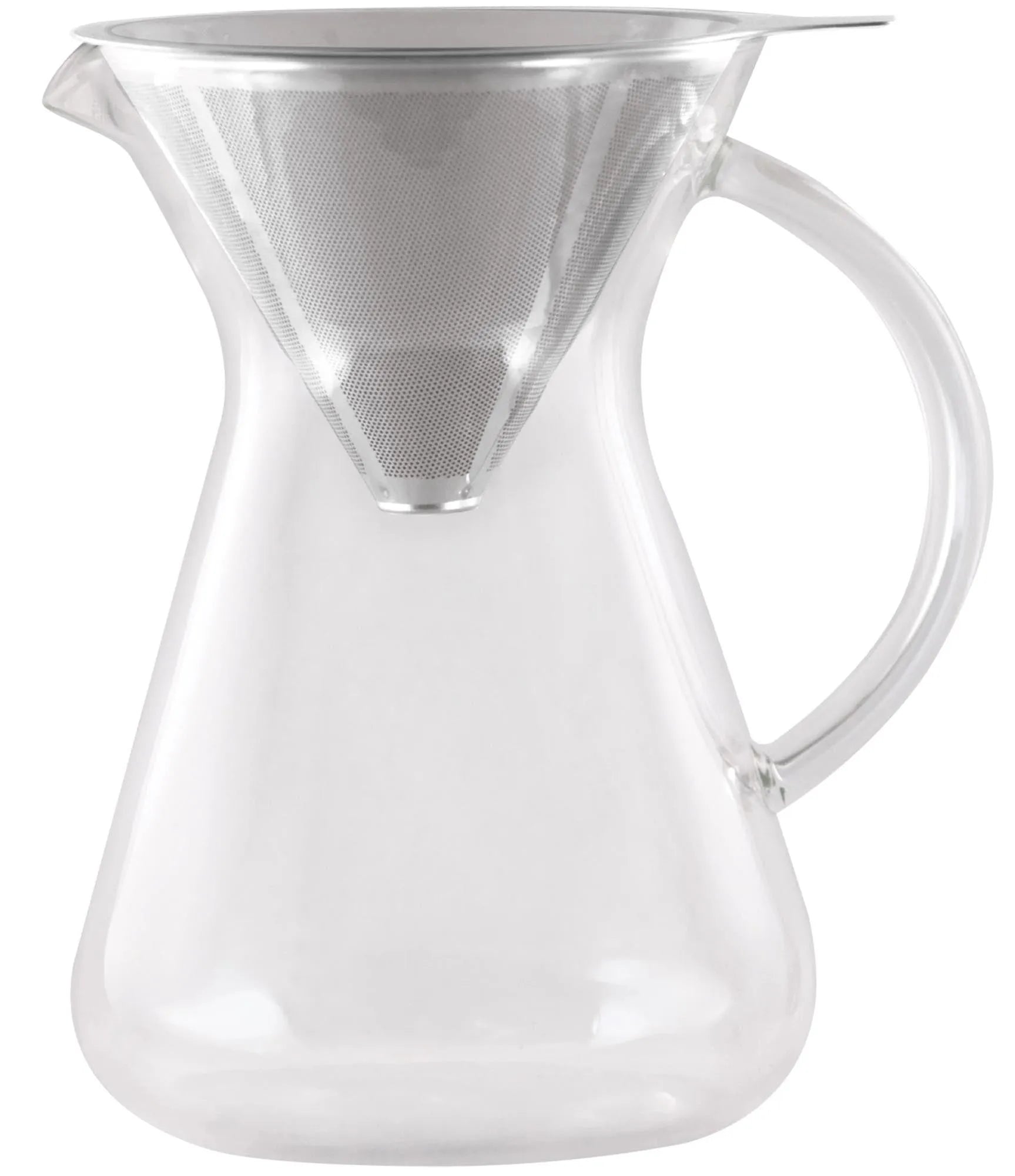 Playground Slow Coffee Maker silber 0.6lt D12cm H16cm - KAQTU Design