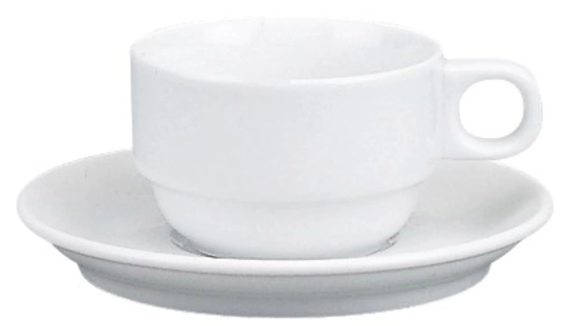 Elegante Teetasse aus robustem Porzellan, ergonomisch, kratzfest, mikrowellen- und spülmaschinengeeignet. Ideal für Teeliebhaber.