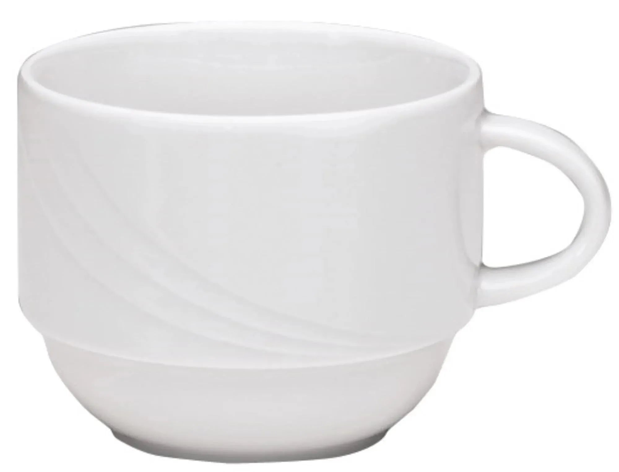 Elegante 0,25l Donna Cappuccino Tasse von Schönwald: Hochwertiges Porzellan, stilvolles Design, ideal für Kaffeeliebhaber.