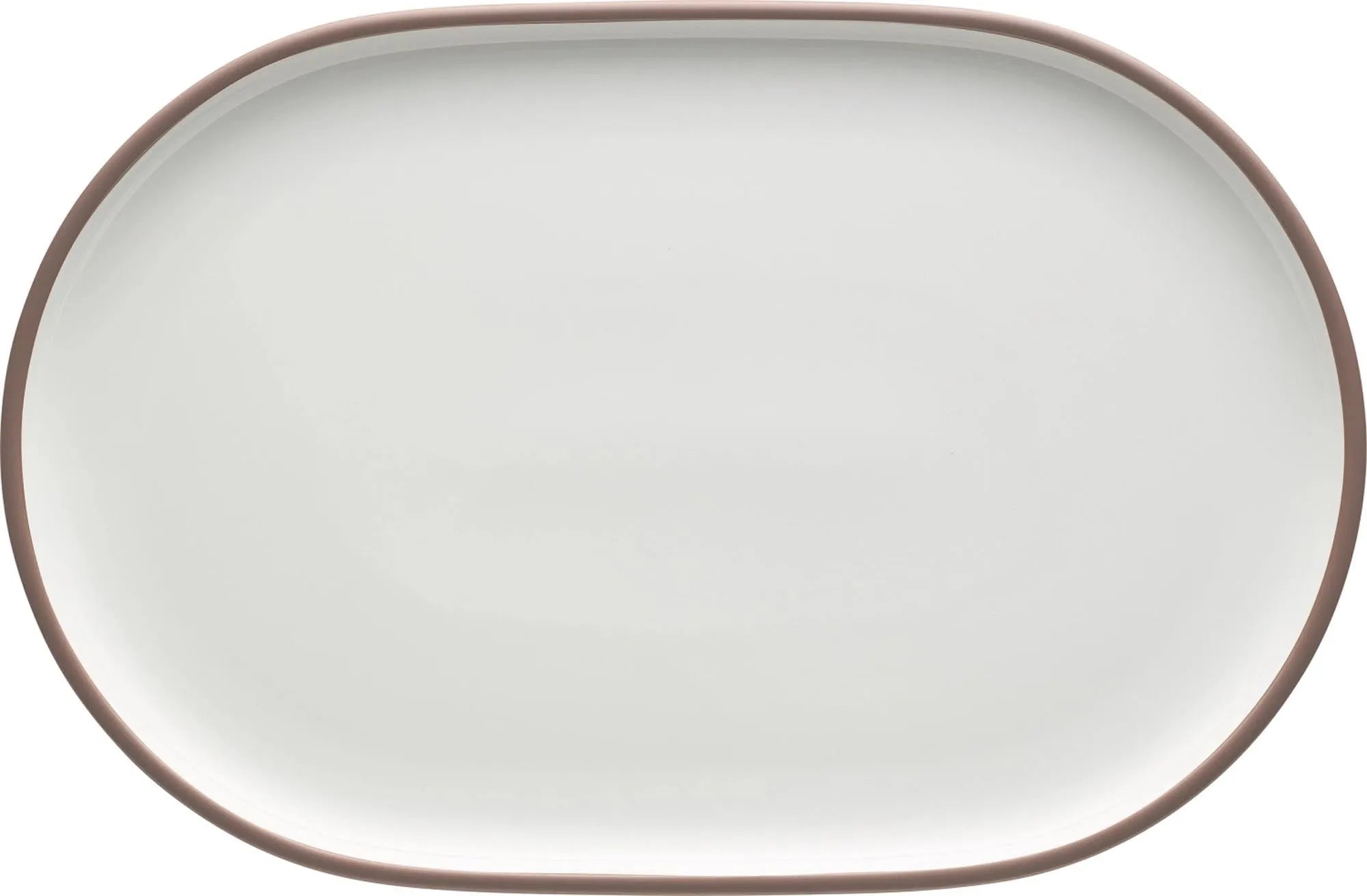 Shiro Rim Platte coupe oval 23x16cm - KAQTU Design