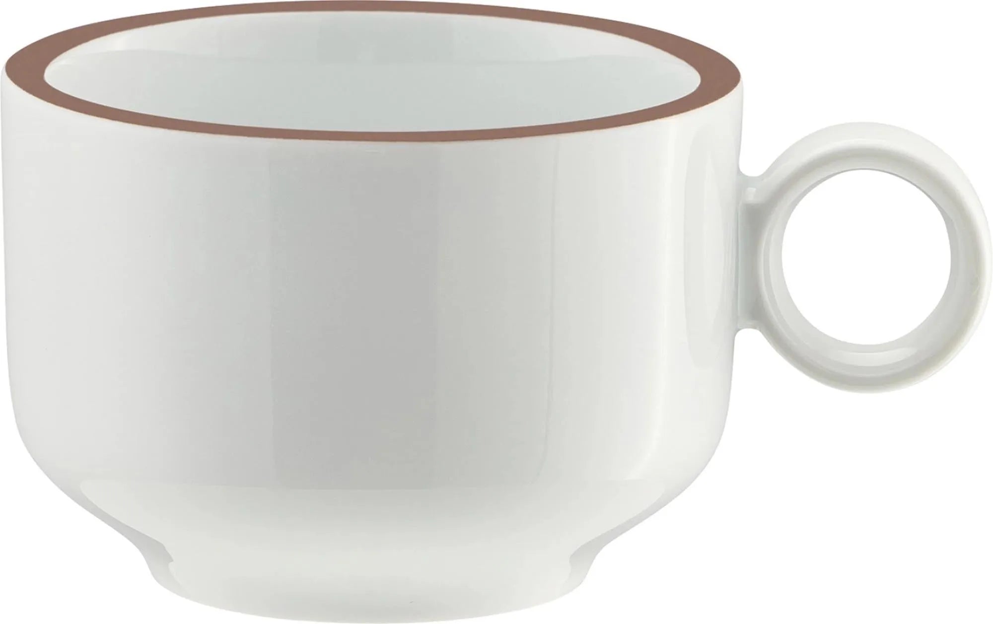 Elegante Shiro Rim Kaffeetasse 0.2l von Schönwald: Hochwertiges Porzellan, zeitloses Design, spülmaschinenfest, ideal für Kaffeegenuss.