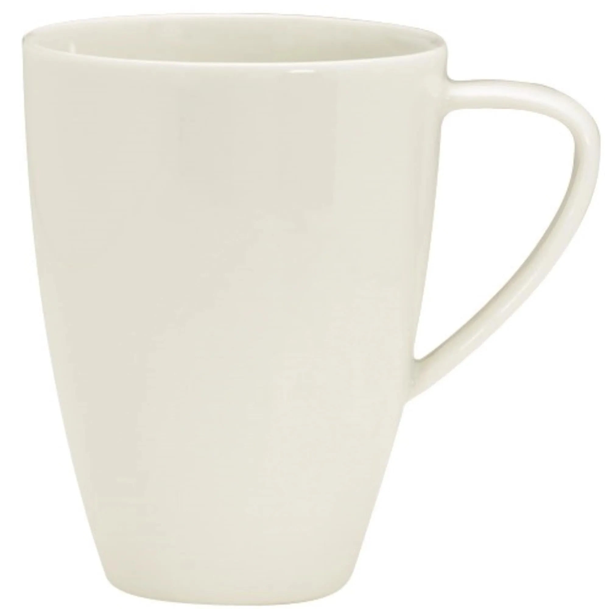 Eleganter 0,3L Porzellanbecher von Schönwald, ideal für Kaffee & Tee. Spülmaschinenfest, mikrowellengeeignet, zeitloses Design.