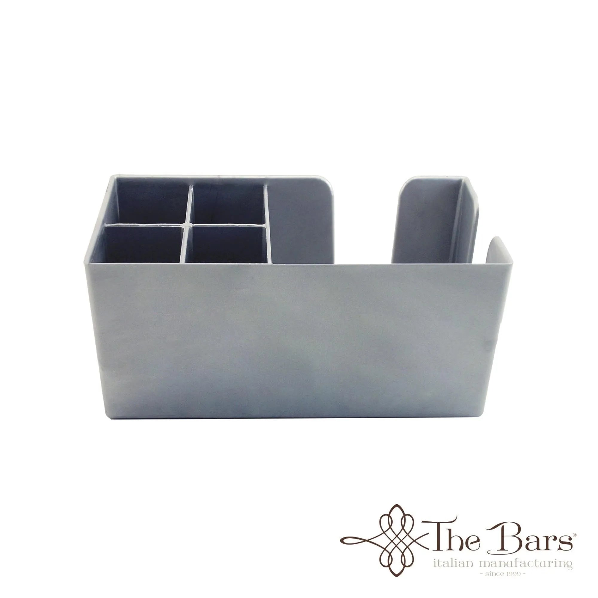 Bar Caddy Silver in Silver präsentiert im Onlineshop von KAQTU Design AG. Barzubehör ist von Maison Truffe