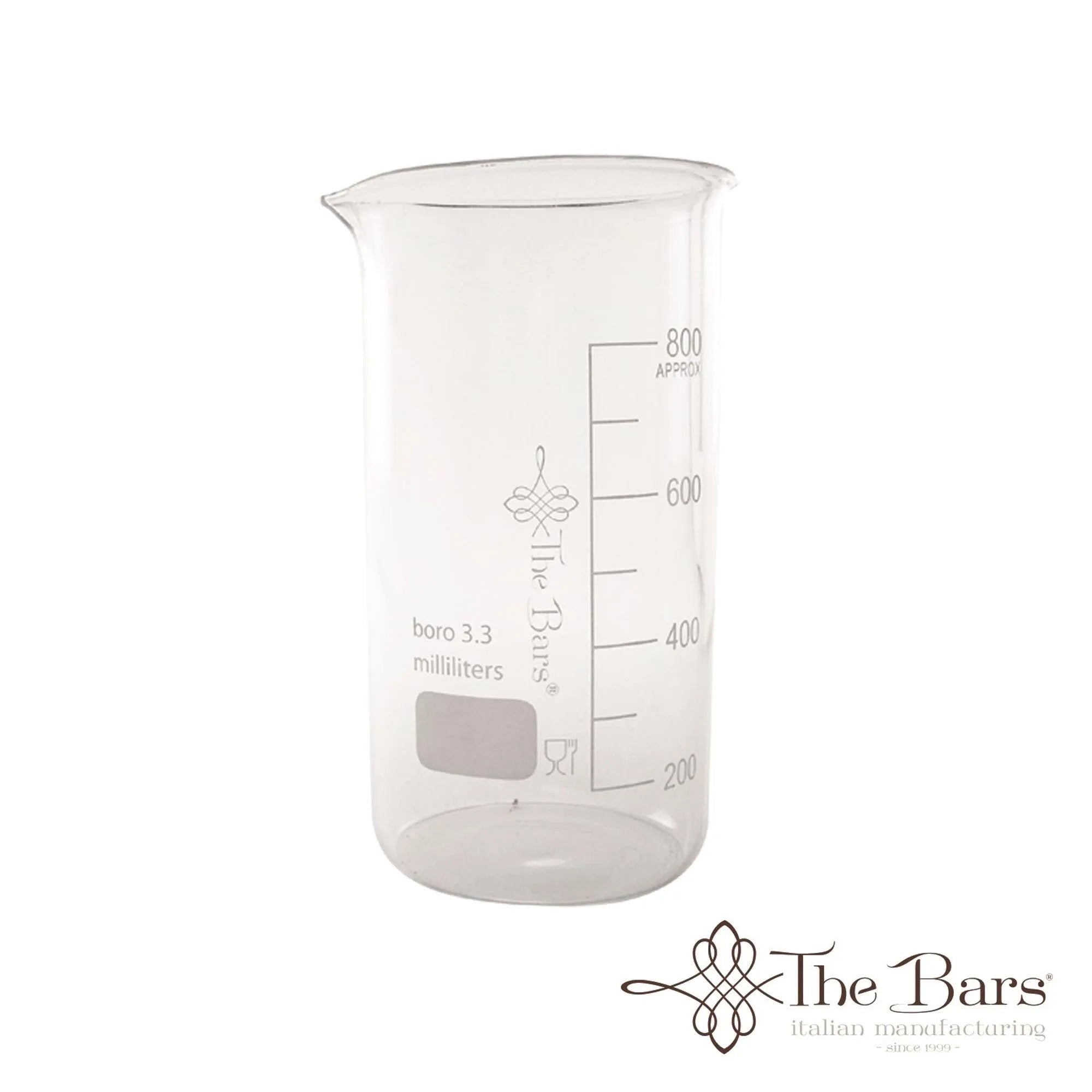 Labware Baker Mixing Glass 800 ML. in Transparent präsentiert im Onlineshop von KAQTU Design AG. Cocktailzubehör ist von Maison Truffe