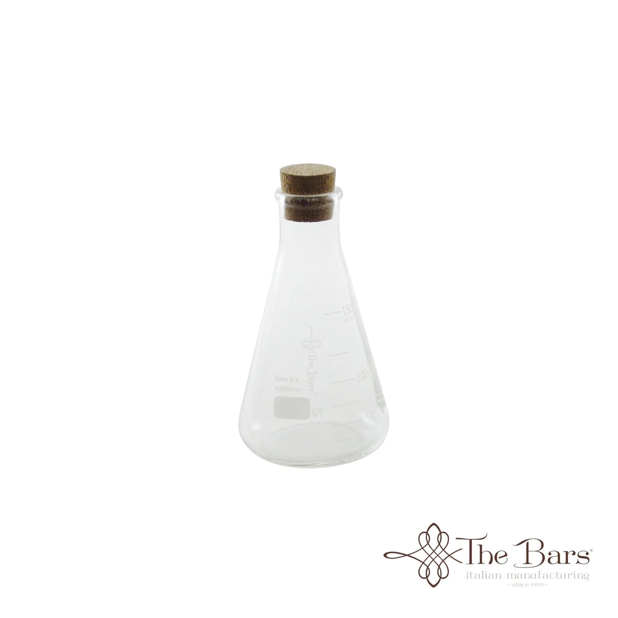 Labware Glass Flask 150 ML. in Transparent präsentiert im Onlineshop von KAQTU Design AG. Barzubehör ist von Maison Truffe