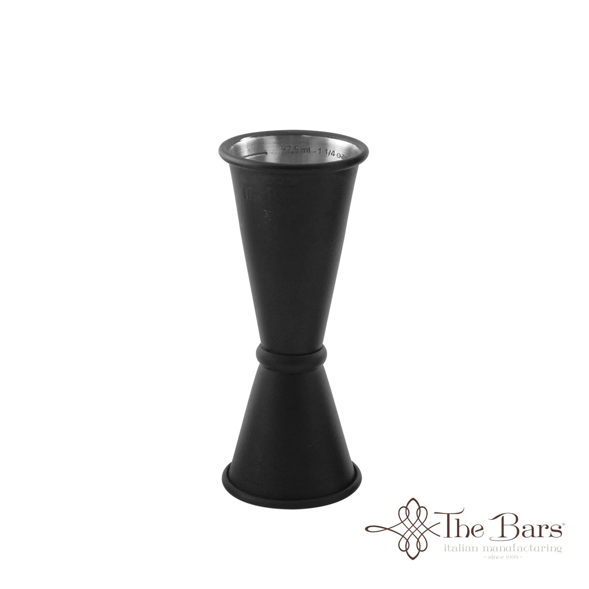 Stilvoller Pro Jigger S.S. 304 Black: Präzise Messung, langlebiger Edelstahl, ergonomisch, ideal für Barkeeper und Cocktail-Liebhaber.