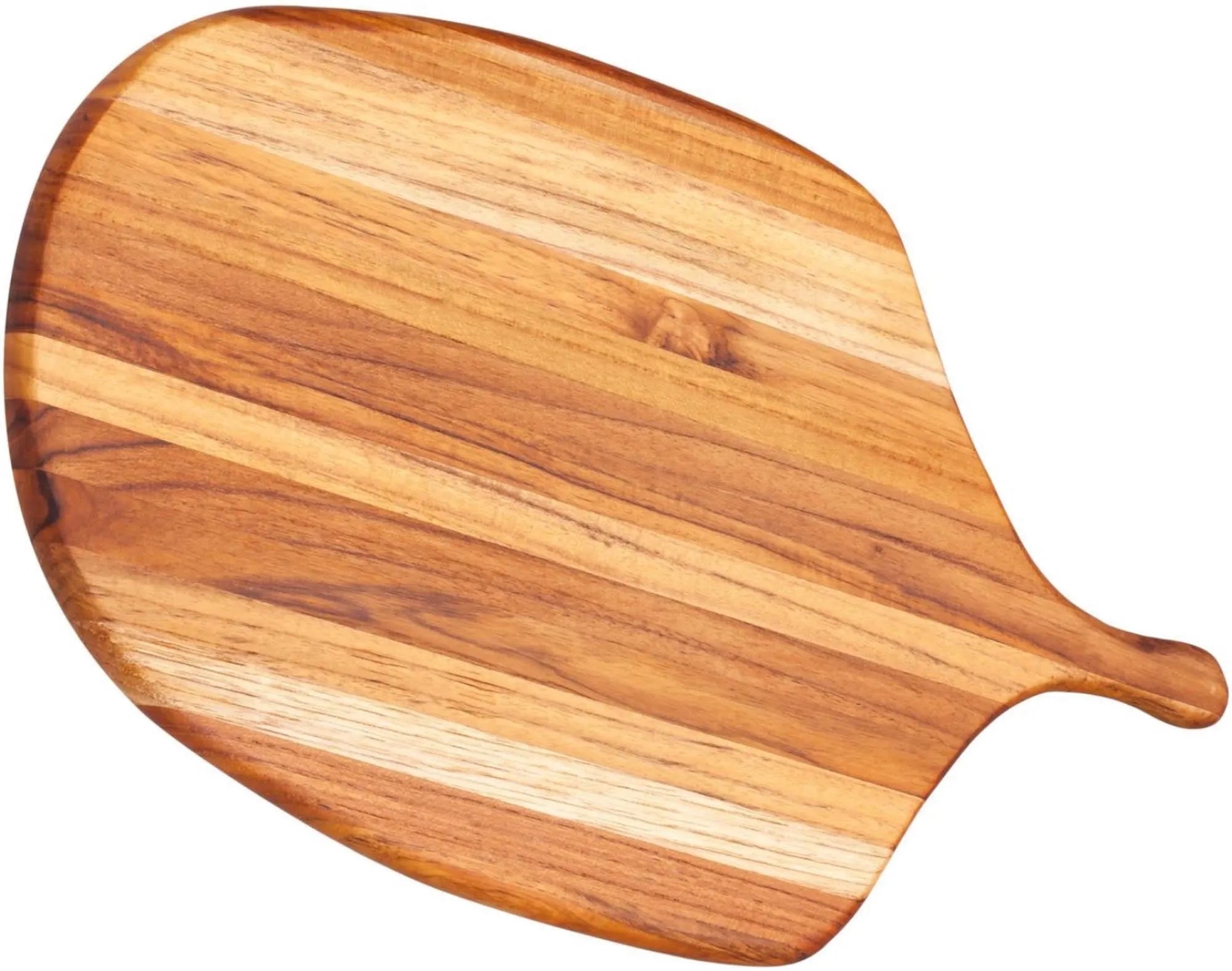 Teak Servierbrett "Canoe", 54.6x28x1.2 cm - KAQTU Design