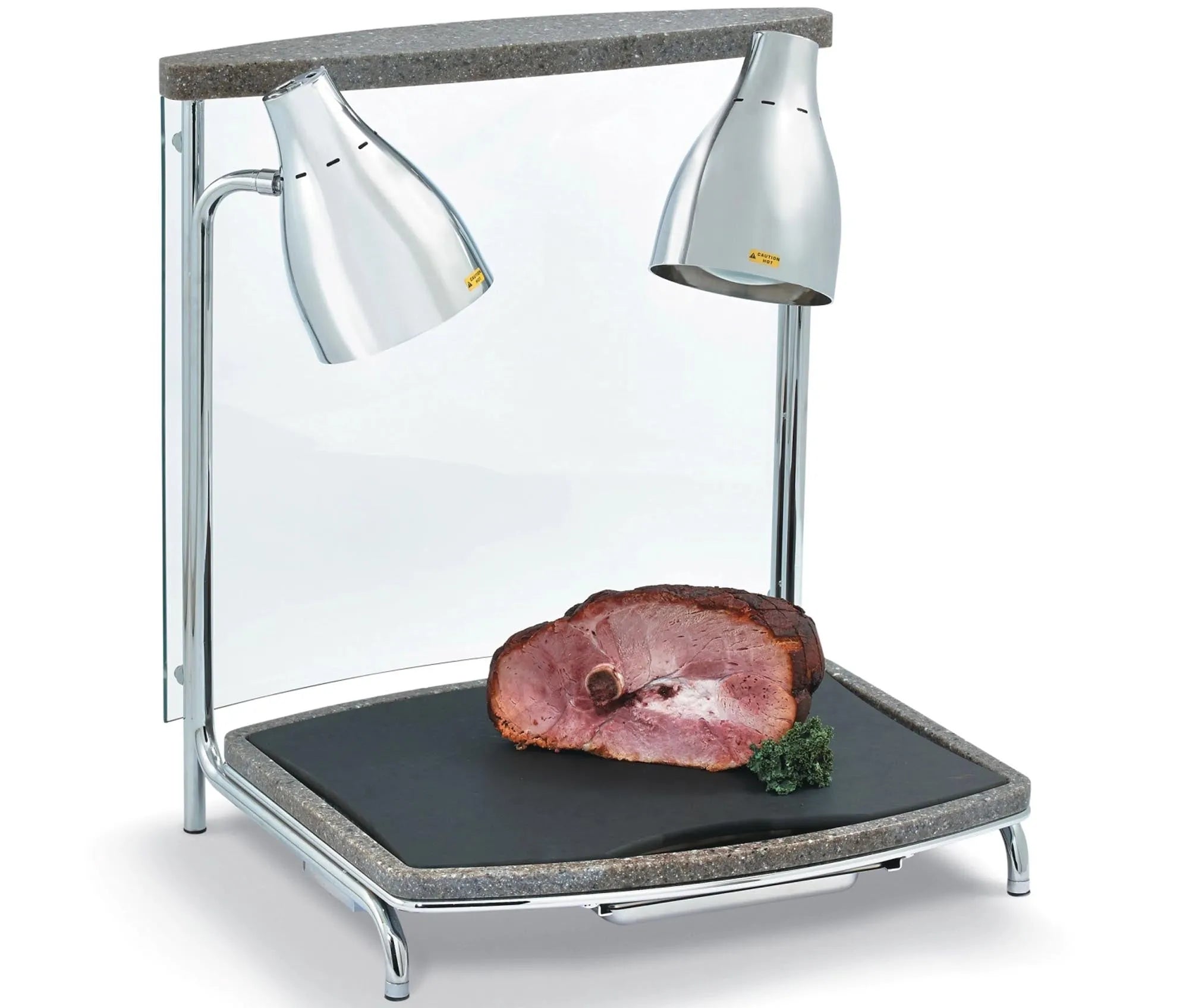 Die Vollrath Carving Station 230V 350Watt: robust, leistungsstark, ideal für präzises Fleischschneiden in Restaurants und Buffets.