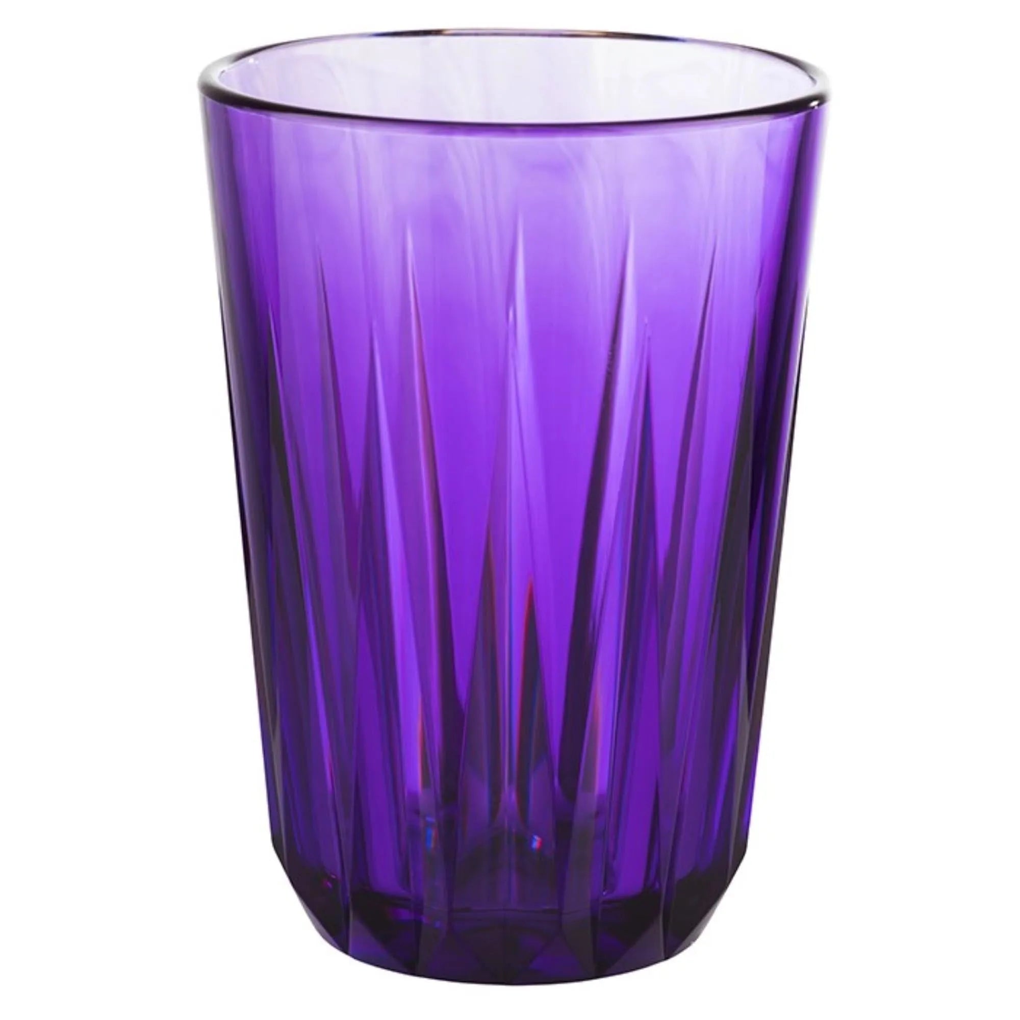 Trinkbecher Crystal violett D7cm H9.5cm, 150ml, Glas, KAQTU Design