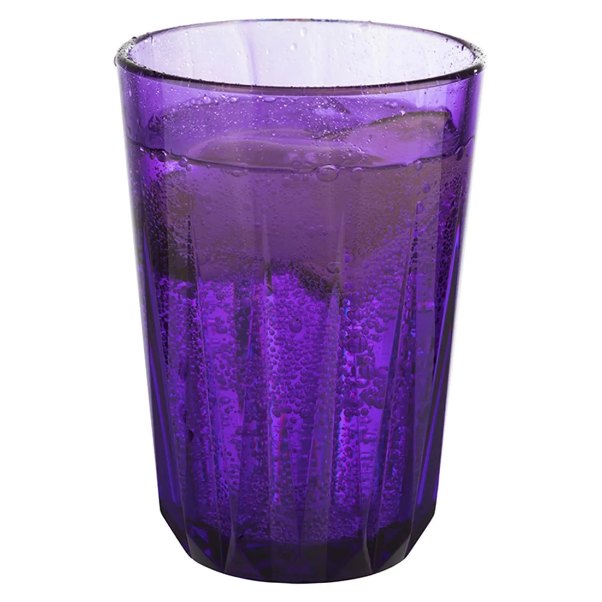 Trinkbecher Crystal violett D7cm H9.5cm, 150ml in Violett präsentiert im Onlineshop von KAQTU Design AG. Glas ist von Buffet&Display